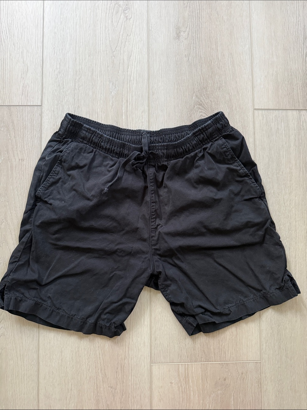 SKU drawstring elastic waistband short